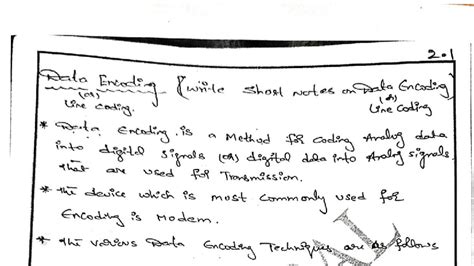 COMP 2 S R E: Data Communication Lecture Notes - Studocu