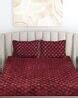 Buy Maroon Bedsheets for Home & Kitchen by FABINALIV Online | Ajio.com