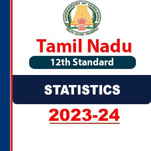 Tamil Nadu Board- Statistics Textbook 12th Standard-2023-24 For UPSC ...