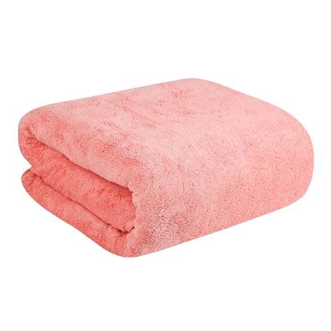 Fezora® Microfiber Bath Towels | (70x140) Extra Soft Plush & Quick Dry ...