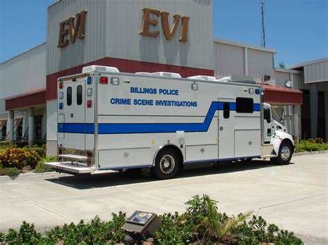 EVI Custom Crime Scene Units | Billings Police Department