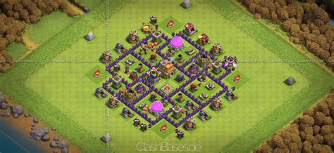 Town Hall 7 Base Best Defense 2021