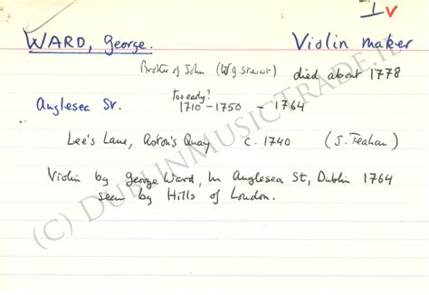 George Ward (luthier) - Wikipedia