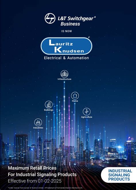 Lauritz Knudsen (Formerly L&T Switchgear) Catalogue, Price List ...