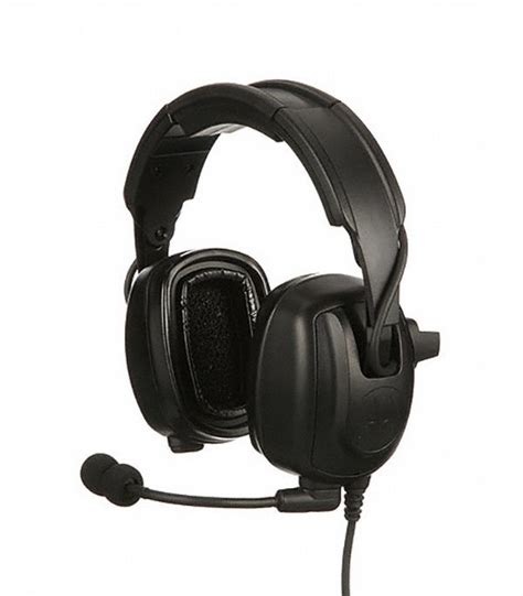 MOTOROLA, Over-the-Head Earmuff, 25 dB NRR, Over the Head Headset ...
