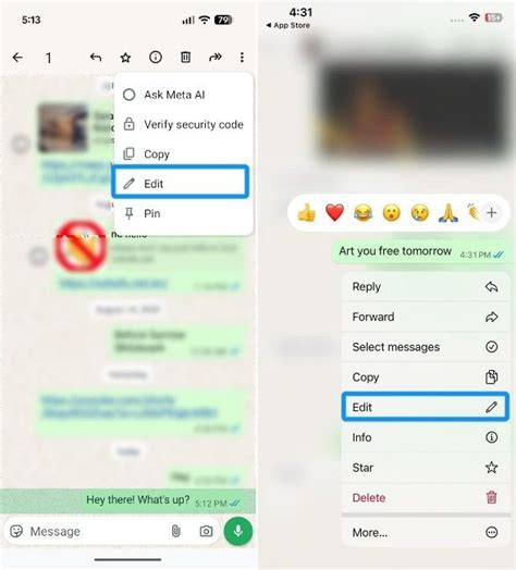 How to Edit WhatsApp Message | Beebom Gadgets