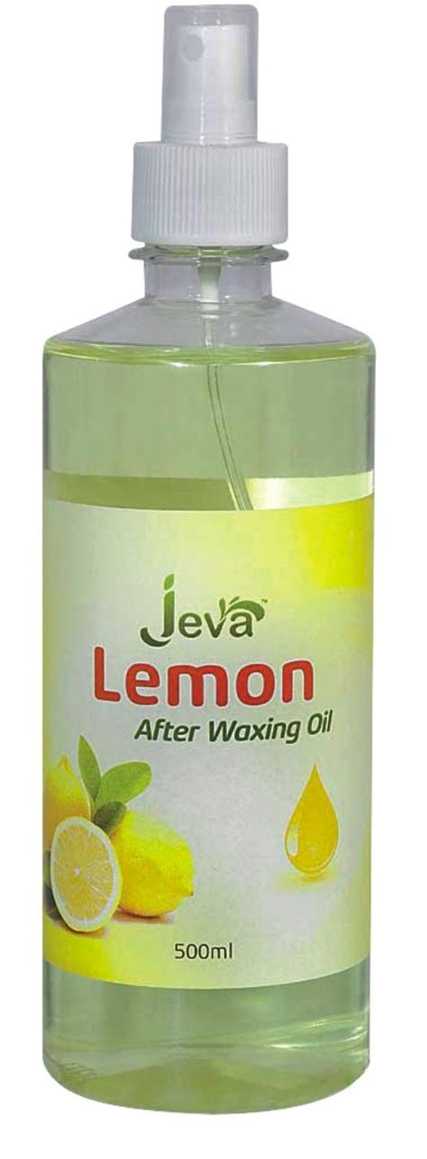 Buy Jeva After Waxing Oil - 500 ml (Lemon) Online at Low Prices in ...
