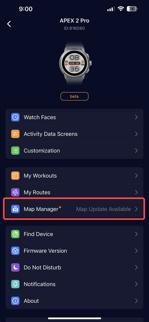 Updating Offline Maps via the COROS App – COROS Help Center