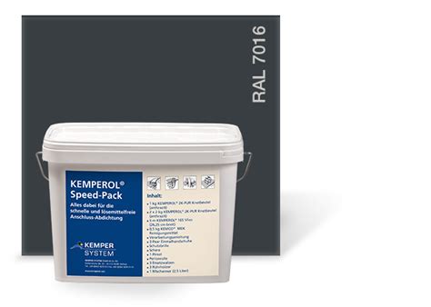 Waterproofing systems: Kemperol