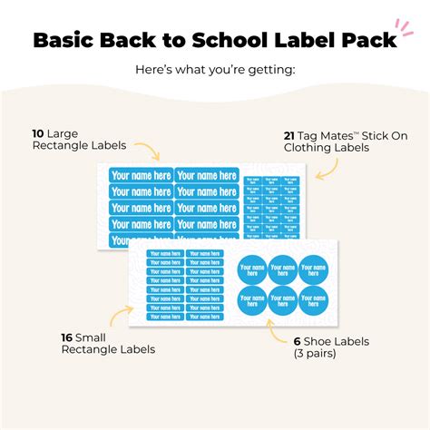 School Stationery Manufacturer Label 的图像结果