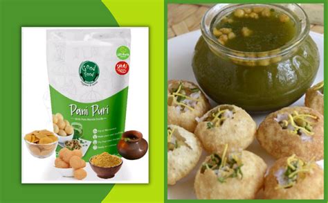 Good Food Dry Ready to Fry Atta Pani Puri Kit(Spicy Double Pack ...