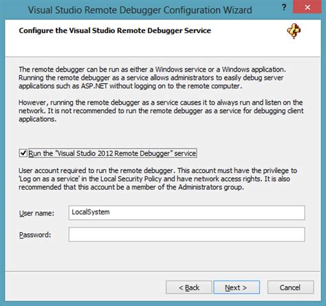 Image result for Remote Debug Visual Studio