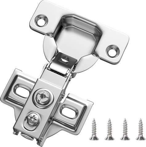 HOSOM 20 Pack Soft Close Hinges, 1/2" Overlay Kitchen Cabinet Door ...