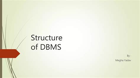 Image result for DBMS Internal Memory Structure