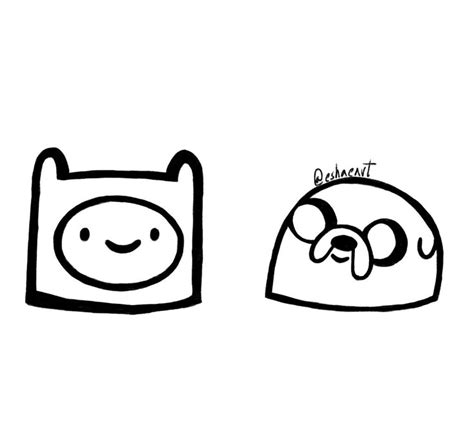 Adventure Time Simple Drawing 的图像结果