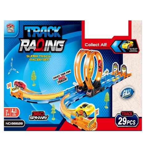 Joy Junction Double Loop Track Car Racing Set- 29pc — Toycra