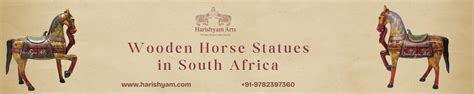 Wooden Horse Statues & Wood Figurines South Africa