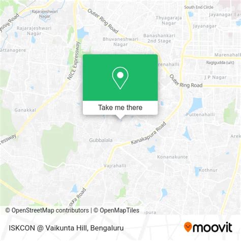 How to Get to ISKCON @ Vaikunta Hill in Bengaluru by Bus or Metro?