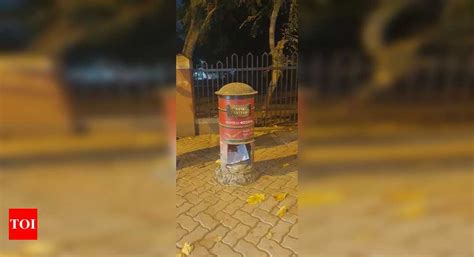 Broken Letterbox - Times of India