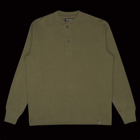 Waffle Knit Henley - Premier
