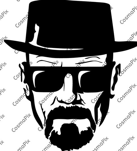Walter White Svg, Breaking Bad Svg, Heisenberg - Etsy México