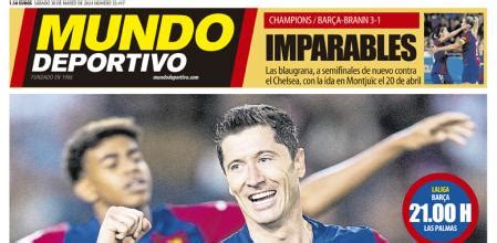 Portada de Mundo Deportivo del sábado 30 de marzo de 2024