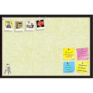 ArtzFolio Labyrinth Art Bulletin Board Notice Pin Board | Vision Soft ...