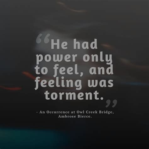 Book Review: An Occurrence at Owl Creek Bridge (Ambrose Bierce ...