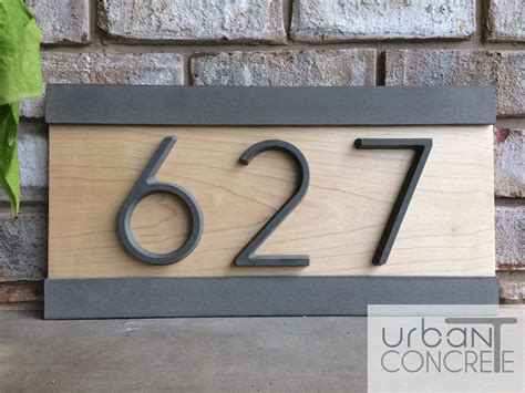 20+ Contemporary House Address Numbers