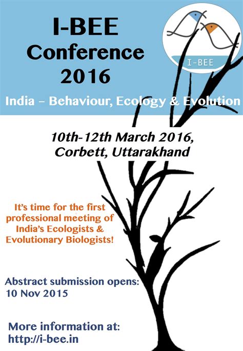 Announcing the first I-BEE conference on behaviour, ecology and ...