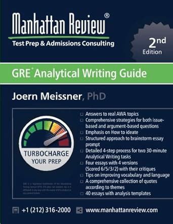 Buy Manhattan Review GRE Analytical Writing Guide [2nd Edition ...
