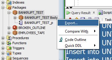SQL Package Examples 的图像结果