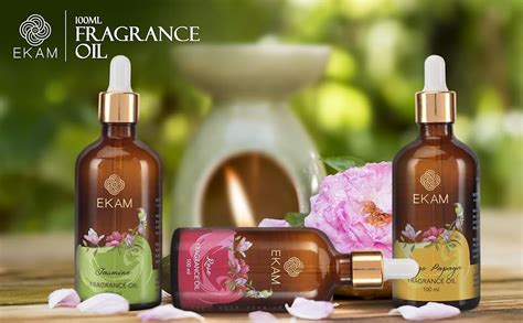 EKAM® Jasmine Fragrance Oil, 100ml | Ideal for Home Fragrance, Spa ...