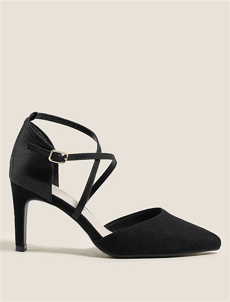 Buy Wide Fit Stiletto Heel Court Shoes at Marks & Spencer