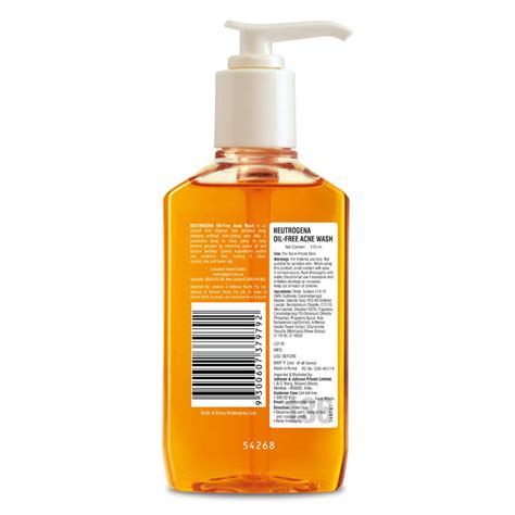 Buy Neutrogena Oil Free Acne Wash Facial Cleanser 175 ml | 19 Minutes ...