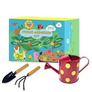 Lattooland Gardening Tools for Kids | 2 Wooden Tools | 1 Child-Size ...