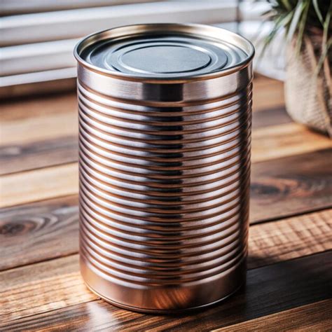 Metal can mockup | Premium AI-generated image