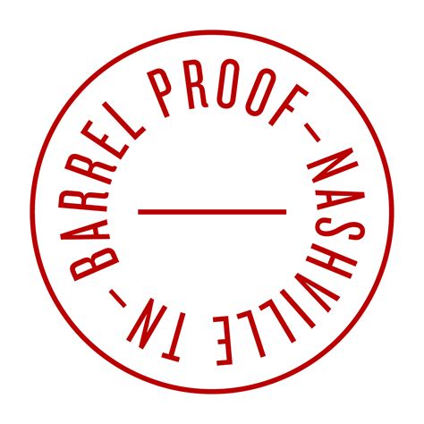 Food + Drink Menus — Barrel Proof Nashville