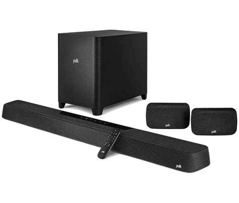 Polk Audio Magnifi Max AX 5.1.2 Wireless Dolby Atmos Sounbar System ...
