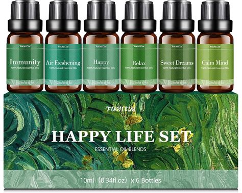 Amazon.com: Essential Oils Blends Set for Diffusers for Home, Aromatherapy Diffuser Oil Scents ...