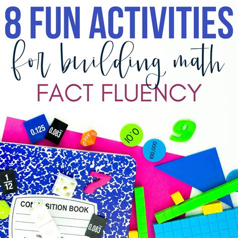 8 Fun Activities for Building Fact Fluency in the Classroom - Simply ...