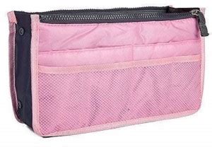 GIANT IMPEX Women's Multipocket Hand Bag Travel Toiletry Kit Pink ...