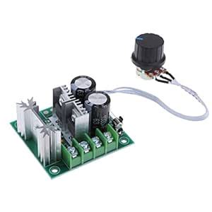 PRAV® PWM DC Motor Speed Controller Module Dimmer Regulator 12V-40V 10A ...