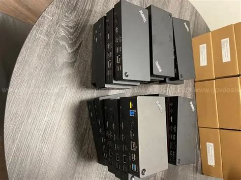 Lot of Lenovo ThinkPad Docking Stations | AllSurplus