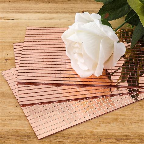 3600pcs Glass Mirror Stickers for Wall, Mirrors Mosaic Tiles Sticker ...