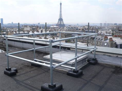 Kee Dome® Skylight Railing - Fall Protection Railing for Skylights ...