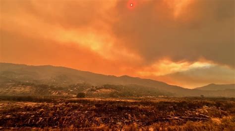 California's Gifford Fire Explodes To 65,000 Acres; Las Vegas Air ...