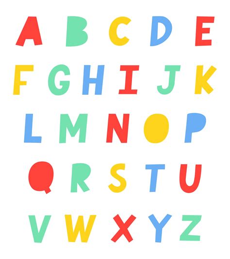 Large Printable Letters
