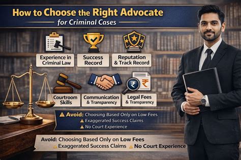 How to Choose the Right Advocate for Criminal Cases