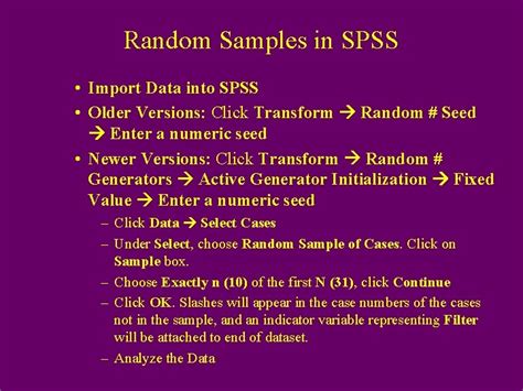 Image result for SPSS Random Sample